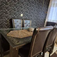 میز ناهار خوری|میز و صندلی غذاخوری|چالوس, |دیوار