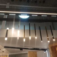 لاین نوری.|لوستر و چراغ آویز|شیراز, سیاه سنگ|دیوار