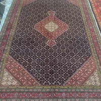 فرش دستبافت ریزه ماهی،سورمه ای۶متری