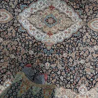 ۱جفت فرش ماشینی ۷۰۰شانه یلدای کویر۱۲و۹ متر سالم|فرش|صفادشت, |دیوار