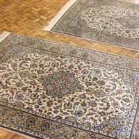 دو تخته قالیچه3 متری دستباف کاشان (جفت)|فرش|اهواز, خیابان ۳۰ متری|دیوار