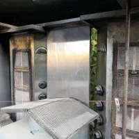 دستگاه شاورما  دوکاره گریل دار