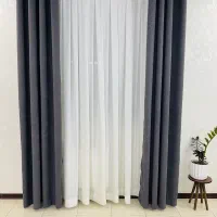 پرده کرپ و هازان درجه یک نو