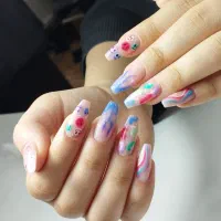 کاشت ناخن ب سبک روس