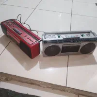 دو عدد رادیو ظبط قدیمی