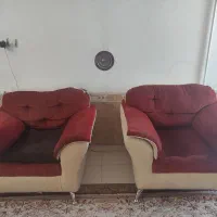 مبلمان راحتی هفت نفره|مبلمان خانگی و میز عسلی|فسا, |دیوار