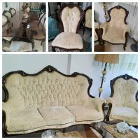 ست مبلمان کلاسیک ۷نفره+میزنهارخوری۱۰نفره