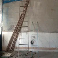 نردبان اهنی ۲عدد