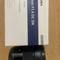 لنز sigma 30mm f1.4 مانت سونی