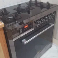 اجاق گاز 5 شعله صفحه شیشه ایی تایمر و فندک دار|اجاق گاز و لوازم برقی پختوپز|تهران, جنتآباد مرکزی|دیوار