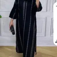 مانتو مشکی سایز بزرگ
