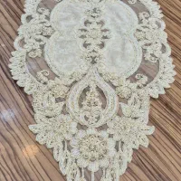 ست رومیزی مروارید دوزی واراداتی ترکیه کارِ دست|پرده، رانر، رومیزی|تهران, هرندی|دیوار