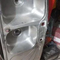 سینک ظرفشوی دولگنه تو کار