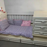 تخت و کمدکودک نوجوان|تخت و سرویس خواب|قدس, شهر‌قدس|دیوار