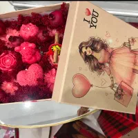 باکس شمع گل