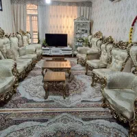 مبل سلطنتی در حد نو|مبلمان خانگی و میز عسلی|جهرم, |دیوار