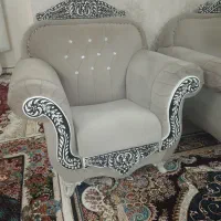 مبل ۷ نفره سالم تمیز|مبلمان خانگی و میز عسلی|محمدشهر, شهرک چمران|دیوار