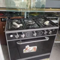 اجاق گاز پنج شعله طرح فر لعابی فندک دار|اجاق گاز و لوازم برقی پخت‌وپز|شهریار, شهریار|دیوار