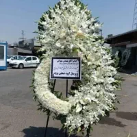 انواع پایه گل تاج و دسته گل ترحیم نمایشگاهی جامگل|گل و گیاه طبیعی|تهران, سعادتآباد|دیوار
