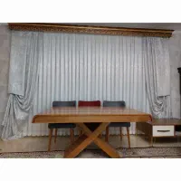 کتیبه ی پرده چوب بسیار شکیل وزیبا|پرده، رانر، رومیزی|کرج, باغستان|دیوار