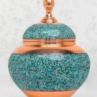 شکلات خوری مسی فیروزه کوبی