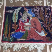 تابلو‌فرش لیلی مجنون دست بافت