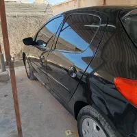 پژو 207 مشکی سقف فلز فرمان برقی