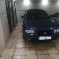 سمند آبی سیر متالیک اسفند ۹۱ بسیار سالم