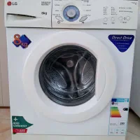 ماشین لباسشویی الجی ال جی 8 کیلویی اصل کره درحد اک