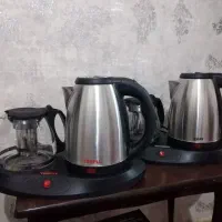 چایی سازهای روهمی بغل همی و کتری برقی تک