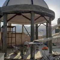 اجرا انواع نماسیمانی ساده طرح دار شسته ابساب رومی|خدمات پیشه و مهارت|ایلام, |دیوار