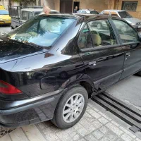 سمند lx مشکی متالیک  درحد خانگی  سالم