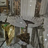 بوفه برنز با دکوری|بوفه، ویترین، کنسول|تهران, شهرک دریا|دیوار