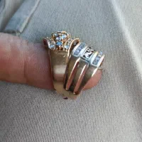 فروش دوعدد انگشتر طلابه وزن ۸/۴