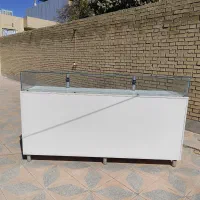 دو عدد ویترین ام دی آف پایه استیل و شیشه رو کار|فروشگاه و مغازه|شیراز, شریف‌آباد|دیوار