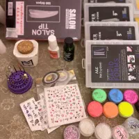 وسایل کاشت ناخن|آرایشی، بهداشتی، درمانی|دزفول, |دیوار