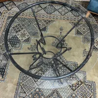 میز شیشه گرد|میز و صندلی غذاخوری|بندرعباس, |دیوار