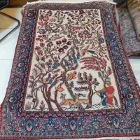 فرش ساروق پشم دستریس گیاهی