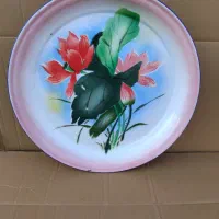 سینی لعابدار قدیمی