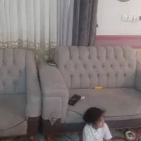 یک دسته مبل ۷ نفر  تمیز  ودر حد نو هست|مبلمان خانگی و میز عسلی|بندر ماهشهر, |دیوار