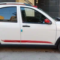 کوییکR مدل ۱۴۰۲  رنگ سفید قرمز خاص و بسیار تمیز|خودرو سواری و وانت|آبیک, |دیوار