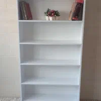 تولید کتابخانه ساده سایز بزرگ مدل L2|کتابخانه، شلف، قفسه‌های دیواری|صدرا-فارس, فاز ۱|دیوار