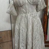 پیراهن مجلسی کوتاه مزونی|لباس|مشهد, عبادی|دیوار