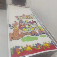 تخت نوجوان همراه تشک تخت|تخت و سرویس خواب|شاندیز, |دیوار