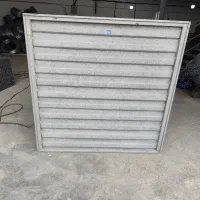 فن گلخانه مرغداری سایز۱۴۰در۱۴۰دمپرکلاجدارپره استیل