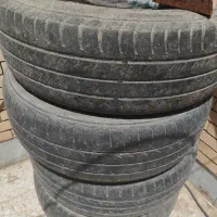 چهار حلقه لاستیک پژویی با رینگ
