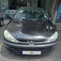 پژو۲۰۶تیپ۲ مشکی مدل۸۸