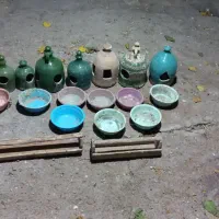 دونخوری  و آب خوری  جا تخمی   کفتر|پرنده|قم, چهار مردان|دیوار