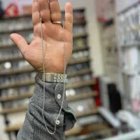 زنجیر طنابی فول مشابه طلا رنگ ثابت|بدلیجات|خمینی‌شهر, |دیوار