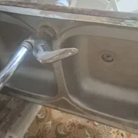 سینک ظرفشویی ۵۰ در ۱۲۰‌لگن راست